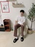 馬克華菲拖鞋男2025夏季新款輕奢外穿防滑沙灘運(yùn)動(dòng)休閑厚底高端男士一字拖 黑色 41 標(biāo)準(zhǔn)皮鞋碼 曬單實(shí)拍圖