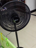 美的（Midea）工業(yè)電風(fēng)扇立式大風(fēng)扇強力辦公室風(fēng)扇落地大風(fēng)大功率工廠(chǎng)車(chē)間商用牛角扇 黑色23C 曬單實(shí)拍圖