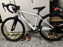 PAPABIKEAD24鋁合金青少年學(xué)生彎把24寸公路車(chē)自行車(chē)圈剎變速單車(chē)快拆白色 曬單實(shí)拍圖