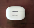 聯(lián)想（lenovo）真無線藍(lán)牙耳機(jī) 半入耳式耳機(jī) 音樂運(yùn)動(dòng)游戲耳機(jī)藍(lán)牙5.4 適用蘋果華為小米手機(jī) EA110月巖白 曬單實(shí)拍圖
