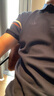 Navigare意大利小帆船男短袖POLO衫夏條紋翻領(lǐng)上衣1325523518 藏青 M/48  曬單實(shí)拍圖