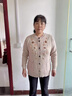 恰凡（QIAFAN）中老年女裝秋冬保暖上衣女奶奶毛衣加絨加厚媽媽開(kāi)衫冬裝外套打底 駝色【上衣】 XL （建議85-105斤） 曬單實(shí)拍圖
