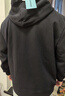 JEANSWEST LIFE真維斯男士針織連帽衛衣春秋季透氣休閑套頭衫青少年寬松百搭外套 曬單實(shí)拍圖