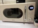 美的（Midea）微波爐復(fù)古奶油風(fēng)微波爐小型家用20L易清潔解凍五檔速熱均勻加熱全自動(dòng)多功能一體迷你M2F轉(zhuǎn)盤式 M2F復(fù)古奶油風(fēng)微波爐 20L 曬單實(shí)拍圖