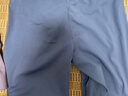 徽昂運(yùn)動(dòng)套裝女瑜伽服套裝跑步健身服速干衣胸墊t恤拼接短袖長(zhǎng)褲藍(lán)XXL 曬單實(shí)拍圖