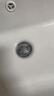 潛水艇（Submarine）洗手盆下水管 通用洗臉盆面盆臺盆防臭彈跳下水器排水管套裝配件 彈跳款-新型防臭下水管 曬單實拍圖