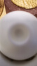 景德鎮(zhèn)（jdz）陶瓷白瓷蓋碗家用茶具三才蓋碗泡茶碗不燙手高端中式新婚禮物初見(jiàn) 曬單實(shí)拍圖
