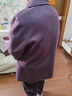 恒源祥高端雙面羊絨大衣女秋冬洋氣中老年媽媽秋裝新款結(jié)婚宴羊毛呢外套 紅色 LHM5016惠中紅 L 95-110 曬單實(shí)拍圖