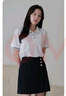 藍(lán)之旺 工作服定制印字印logo夏季工衣男短袖polo文化衫t恤訂做4S店工裝 A款【40支索羅納230g抗皺】藏青 XL 曬單實(shí)拍圖