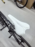 SAMASSI薩瑪仕 蒼龍3d打印坐墊 公路車山地車自行車短鼻碳纖維騎行座墊 265*143中長(zhǎng)鼻-T800碳底碳弓白色 曬單實(shí)拍圖