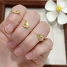 中國(guó)黃金（CHINA GOLD）黃金項(xiàng)鏈18K金碎碎冰時(shí)尚搭配項(xiàng)鏈結(jié)婚三金生日節(jié)日禮物送老婆 【其他款式聯(lián)系客服】勿拍 曬單實(shí)拍圖