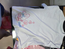 班尼路童裝女童短袖兒童純棉t恤夏季薄款上衣女孩甜美時(shí)尚半袖衣服夏裝 粉 BNL繽紛小狗 160 曬單實(shí)拍圖