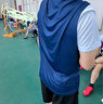 kawasaki川崎羽毛球服男款專業(yè)運(yùn)動(dòng)圓領(lǐng)短袖+短褲套裝B1815 淡藍(lán)色 L  曬單實(shí)拍圖