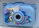 MY LITTLE PONY小馬寶莉兒童相機拍照錄像ccd相機男女孩3歲6-10歲玩具六一兒童節(jié)生日禮物A01藍色 曬單實拍圖