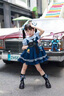 G.DUCKKIDS小黃鴨女童連衣裙夏季朱迪兔子警官洛麗塔公主裙兒童生日禮服裙子 藍(lán)色 140 建議9~10歲【130-140cm】cm 曬單實拍圖