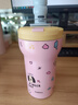 BABLOV保溫杯女士陶瓷覆膜內(nèi)膽水杯高顏值雙飲兒童吸管保冷杯子女生禮物 曬單實(shí)拍圖