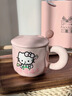 hello kitty杯子陶瓷杯可愛少女心生日禮物loopykTi馬克杯送女生 公主請喝水 400ml 1只 禮盒裝杯蓋勺 曬單實(shí)拍圖