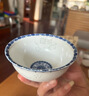 鵬博陶瓷景德鎮(zhèn)高白瓷青花玲瓏餐具健康釉下彩玲瓏瓷餐具高溫瓷碗盤喬遷 4.75英寸正德碗-春意 曬單實(shí)拍圖