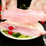 彈指鮮生巴沙魚片 似龍利魚 冷凍魚片新鮮無刺無骨魚肉凈重 2.5kg 曬單實拍圖
