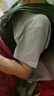 浪莎莫代爾棉短袖男士春夏季薄款新疆棉T恤打底汗衫高彈寬松冰絲運(yùn)動(dòng) 【1件·麻灰】·莫代爾棉 XL /175 曬單實(shí)拍圖
