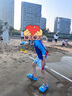 多妙屋兒童洞洞鞋男童夏季防滑涼拖鞋寶寶小孩涼拖鞋沙灘鞋 250008TL 曬單實(shí)拍圖