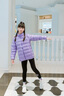 巴拉巴拉balaOne兒童羽絨服女童冬裝加厚保暖外套防護(hù)2025兩件套 紫色調(diào)00377-白鴨絨 160 （充絨量65g） 曬單實拍圖