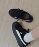 彪馬（PUMA）【厚底鞋】女經(jīng)典復古增高休閑鞋松糕鞋 PLATFORM 372613 黑色-白-01 38 曬單實拍圖