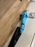 漁之源釣魚傘帽頭戴式雨傘帽防曬斗笠折疊頭頂傘遮陽防雨帽傘漁具用品 【天藍橡膠圈】雙層黑膠中號傘 +冰袖 曬單實拍圖