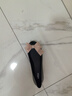 Melissa梅麗莎女士休閑外穿魚嘴蝴蝶結芭蕾鞋時尚單鞋36125 黑色/粉色 39 曬單實拍圖