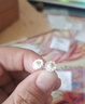 臻匯銀999足銀小雛菊耳釘女養(yǎng)耳洞耳環(huán)紀(jì)念日生日禮物首飾送女友閨蜜 曬單實(shí)拍圖