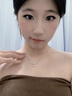 TIME GATHER月桂項鏈S925純銀項鏈輕奢幸運花女生氣質(zhì)百搭高級鎖骨送禮禮物 月桂項鏈925銀 贈精美禮盒（證書+擦銀布） 曬單實拍圖