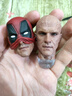HOT TOYS 復(fù)仇者聯(lián)盟4終局之戰(zhàn)鋼鐵俠手辦模型玩具 死侍戰(zhàn)斗版 曬單實拍圖