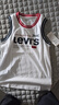 LEVI'S李維斯童裝男童背心夏季新款兒童無(wú)袖t恤圓領(lǐng)上衣 明亮白 曬單實(shí)拍圖