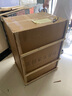 早作中古風(fēng)實(shí)木餐桌椅組合家用小戶型復(fù)古飯桌方圓兩用可伸縮吃飯桌子 拼色-1.33單餐桌升級大板臺面（可伸縮） 曬單實(shí)拍圖