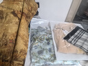 金菊香云紗【國(guó)風(fēng)桑蠶絲直筒裙】夏季通勤百搭后腰松緊中長(zhǎng)款半截裙 黃色 XL(170/76A) 曬單實(shí)拍圖