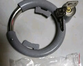 自行車城市通勤車鎖蟹鉗鎖馬蹄鎖單車固定鎖通勤車鎖具騎行裝備老式車鎖彈簧鎖防盜鎖 曬單實(shí)拍圖