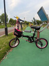 大行（DAHON）KT610折疊自行車16英寸單速男女學生上班上學城市通勤單車 黑色 曬單實拍圖