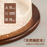 CASAGD美式復(fù)古臥室實(shí)木吸頂燈法式中古風(fēng)胡桃木色餐廳書房護(hù)眼中山燈具 【胡桃木色】直徑52cm-三色變光 曬單實(shí)拍圖