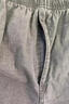 恒源祥冰絲亞麻褲男夏季中老年棉麻休閑褲男松緊腰男士高腰深襠寬松褲子 雅灰 冰絲棉麻 30 2尺2一2尺3 曬單實(shí)拍圖