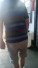 撿漏純棉剪標(biāo)女裝2025新款夏季減齡短袖遮肚T恤女上衣潮 特價(jià)款非純棉【紫色條紋-版】 3XL 建議140-155 曬單實(shí)拍圖