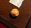 周大生黃金吊墜女足金硬金琺瑯桃花轉運金珠掛墜送女友生日禮物 足金桃花吊墜-【單吊墜,不含鏈,介意慎拍】 1.30g 曬單實拍圖