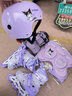 麥斯卡（Mesuca）輪滑鞋兒童3-6-12歲溜冰鞋滑冰女孩庫洛米專業(yè)報(bào)班旱冰鞋生日禮物 原裝豪華套-酷洛米頭護(hù)具護(hù)臀包 L （平時(shí)鞋碼32-37, 可調(diào)大小） 曬單實(shí)拍圖