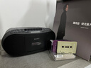 索尼（SONY）【日本直郵】索尼收音機 手提CD機卡帶磁帶 fm調(diào)頻一體機收音機日本進口索尼 CFD-S70-B【插電需60W變壓器】 【建議使用2號電池6節(jié)】 曬單實拍圖