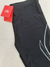 李寧（LI-NING）泳褲男士防尷尬極簡泳衣五分訓(xùn)練游泳褲 3031 黑色 XXL  曬單實(shí)拍圖