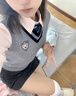 綴櫻韓式j(luò)k制服甜美可愛女高包臀裙顯瘦套裝女辣妹春秋新款長袖學(xué)院風(fēng) 馬甲+粉襯衫長袖+包臀裙+領(lǐng)帶 S 80-90斤 曬單實拍圖