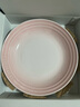 酷彩（Le Creuset）炻瓷日式網(wǎng)紅意面盤碟餐具水果盤節(jié)日送禮東京系列圓形碟面碗 25厘米意面碗貝殼粉 曬單實拍圖
