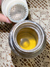 EATKM輕奢品牌雙層純鈦保溫杯女士新款鈦杯燜茶泡茶水杯子節(jié)日禮物定制 皓月銀雙層純鈦帶茶漏 曬單實拍圖