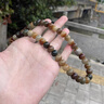 梵哲詩【青墨歸煙】敦煌飄花雙圈菩提手串男女文玩佛珠手鏈生日禮物 青墨歸煙【雙圈】 12*9mm 曬單實(shí)拍圖