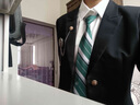 聲猴西服套裝男士dk小西裝外套商務(wù)職業(yè)正裝班服校伴郎結(jié)婚禮服外套男 黑色外套+刺繡襯衫+黑西褲+領(lǐng)帶 XL 曬單實(shí)拍圖