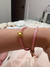 曼卡龍黃金轉(zhuǎn)運(yùn)珠小蜜蜂可愛掛墜吊墜DIY手鏈?zhǔn)掷K定價精品禮物 人民bee 曬單實(shí)拍圖